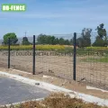 3D V Bending Curved Welded Wire Mesh Fencing